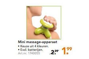 mini massage apparaat