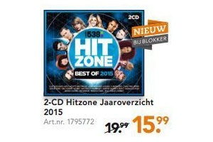 2 cd hitzone jaaroverzicht 2015