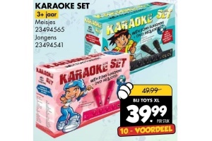 karaoke set