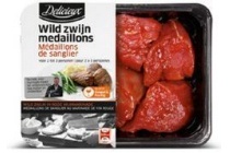 wild zwijn medaillons