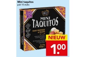 mini taquitos