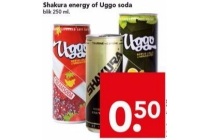 shakura energy of uggo soda