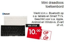 mini draadloos toetsenbord