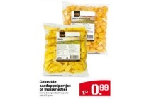 gekruide aardappelpartjes of minikrieltjes