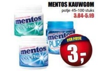 mentos kauwgom