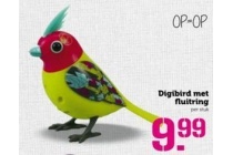 digibird met fluitring