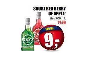 sourz red berry of apple