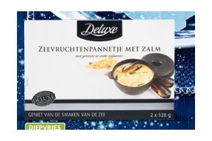 zeevruchtenpannetje met zalm