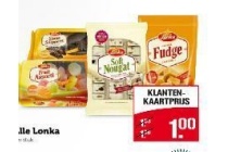 alle lonka voor en euro 1 00 per stuk