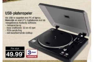 usb platenspeler