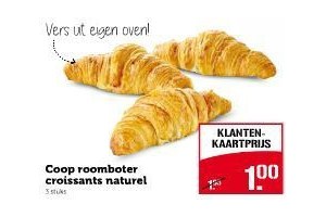 coop roomboter croissants naturel