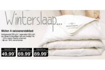 wollen 4 seizoenendekbed