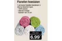 flanellen hoeslaken