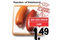 paarden of ketelworst