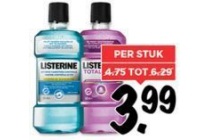 listerine mondwater
