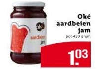 ok en eacute aardbeienjam