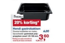 hendi gastrobakken