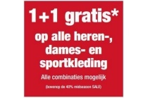 alle heren dames en sportkleding