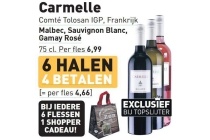 carmelle 6 halen 4 betalen