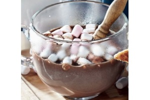 chocolademelk glas