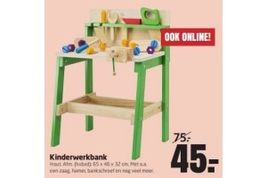 kinderwerkbank