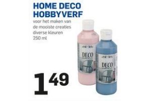 home deco hobbyverf