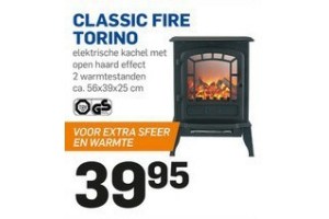 Beschrijving vertegenwoordiger Voorafgaan Classic Fire Torino, nu voor €39,95 - Beste.nl