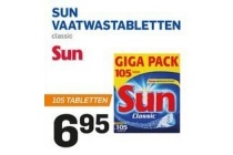 sun vaatwastabletten