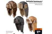 imitatie bontmuts