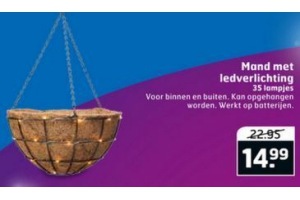 mand met ledverlichting