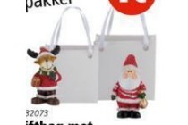 giftbag met kerstfiguurtje