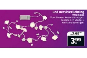 led accrylverlichting