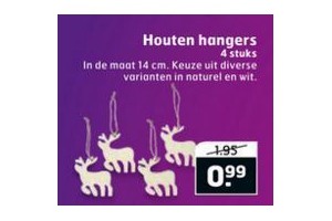houten hangers