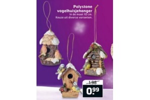 polystone vogelhuisjeshanger