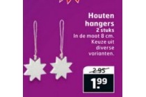 houten hangers