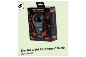 electro light earphones voor en euro 39 99