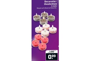 decoratietheelichten