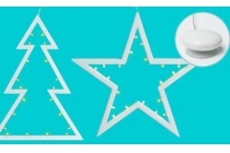 led raamkerstverlichting met zuignap