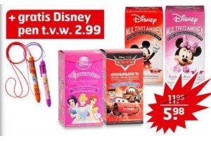 disney multivitaminen gummies