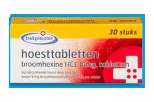 trekpleister hoesttabletten 8 mg