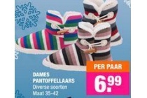 dames pantoffellaars