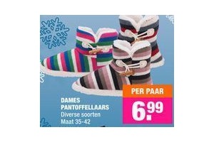 dames pantoffellaars