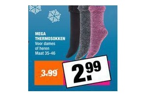 mega thermosokken