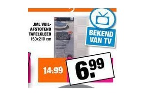 jml vuilafstotend tafelkleed