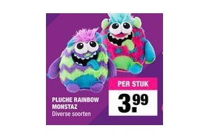 pluche rainbow monstaz