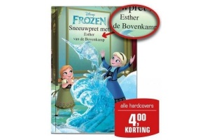 disney frozen sneeuwpret met naam hardcover