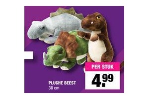 pluche beest