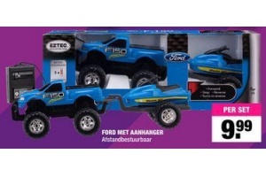 ford met aanhanger