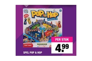 pop hop bordspel