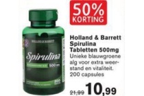 holland en amp barrett spirulina tabletten 500mg